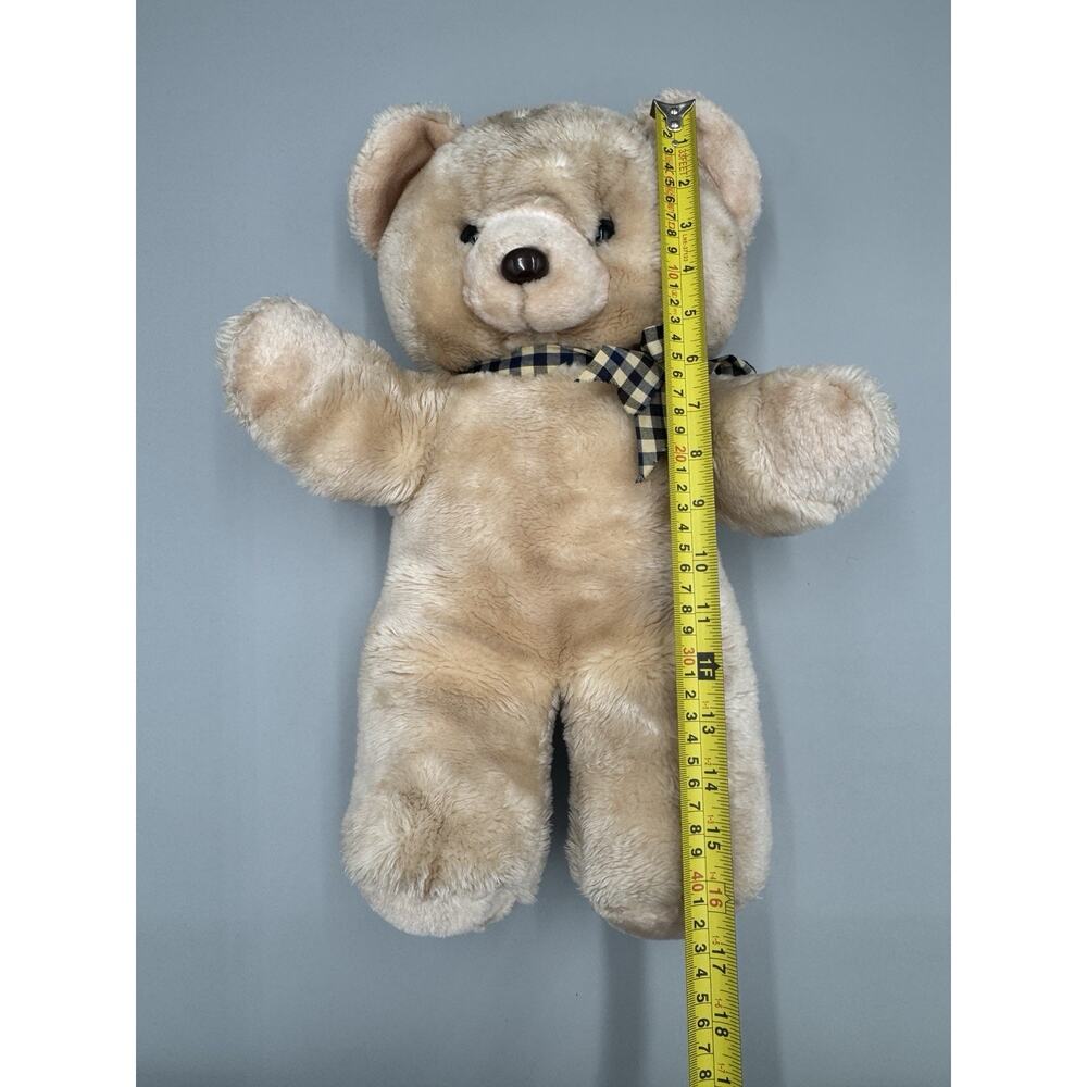 Vintage Cuddle Wit Brown Teddy Bear Plush 16” Stuffed Animal - Picture 6 of 10